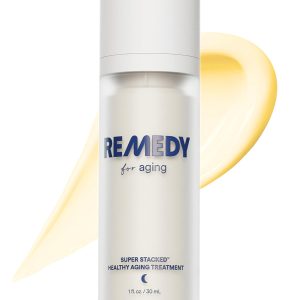Remedy for Healthy Aging - Retinal, Resveratrol, Glycolic Acid, Argireline, Ferulic Acid, Matrixyl 3000 - Anti-Aging Treatment for Wrinkles, Uneven Texture