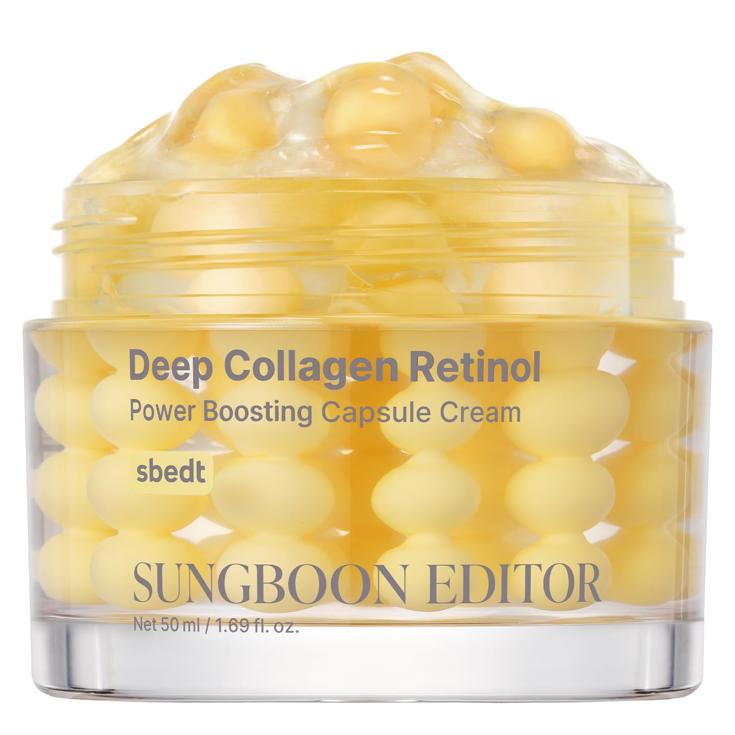 SUNGBOON EDITOR Deep Collagen Retinol Capsule Cream For Fine Lines and Dry Skin White Spicules + Collagen + Retinol SUNGBOON EDITOR Deep Collagen Retinol Capsule Cream | For Fine Lines and Dry Skin | White Spicules + Collagen + Retinol
