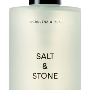 Salt & Stone Facial Cleanser for Women & Men, Spirulina & Yuzu Gentle Facial Wash with Hyaluronic Acid, Squalane, For All Skin Types, Vegan, Cruelty Free