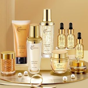 Snail Mucin Facial Skincare Set for Women, Suitable for All Skin Types - Deep Moisturizing & Nourishing with Collagen, Birthday & Valentine's Day Gift