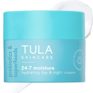 TULA Skin Care 24-7 Hydrating Day & Night Cream - Nourishing Moisturizer for Face, Maintain Skin Balance & Improve Skin Smoothness