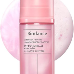BIODANCE Collagen Peptide Liposome Bubble Booster, Micro-Bubble Foam Essence for Elasticity and Plumping, Hydration & Skin Prep Boost, Quick Morning Mask, Korean Skin Care