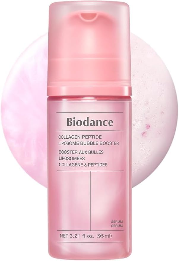 BIODANCE Collagen Peptide Liposome Bubble Booster, Micro-Bubble Foam Essence for Elasticity and Plumping, Hydration & Skin Prep Boost, Quick Morning Mask, Korean Skin Care BIODANCE Collagen Peptide Liposome Bubble Booster, Micro-Bubble Foam Essence for Elasticity and Plumping, Hydration & Skin Prep Boost, Quick Morning Mask, Korean Skin Care