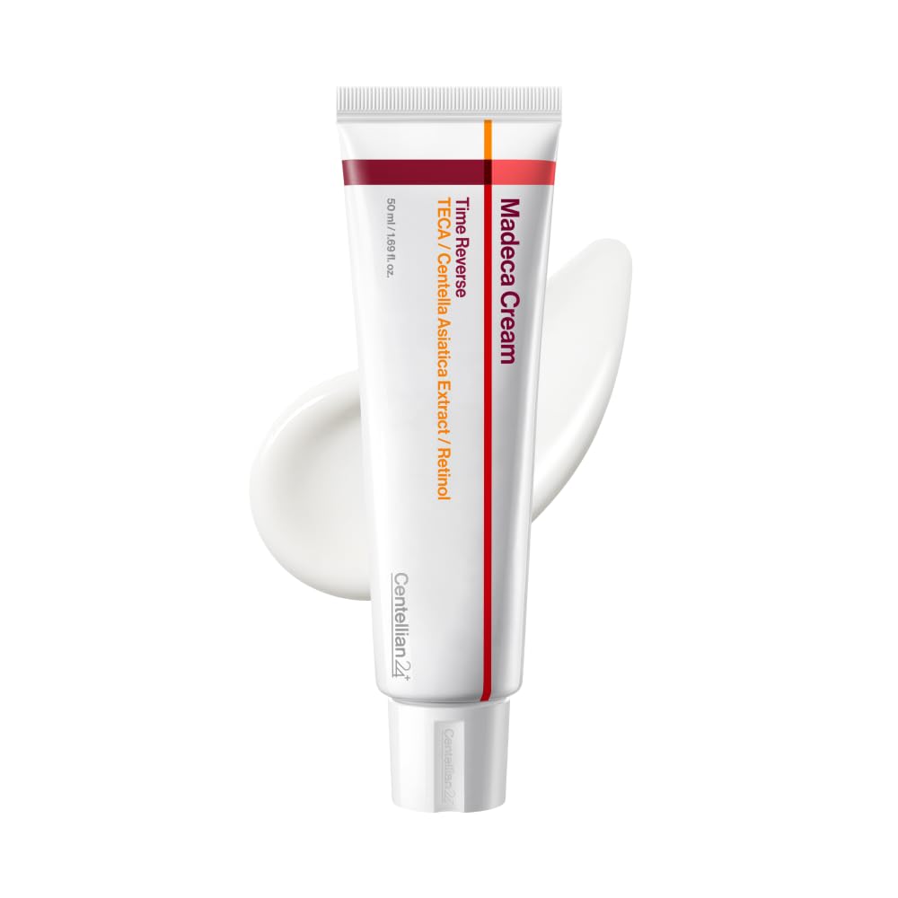 CENTELLIAN 24 Madeca Cream Time Reverse, TECA Anti-Aging Moisturizer Korean Firming Face Moisturizer with TECA and Centella for Elasticity CENTELLIAN 24 Madeca Cream Time Reverse, TECA Anti-Aging Moisturizer | Korean Firming Face Moisturizer with TECA and Centella for Elasticity