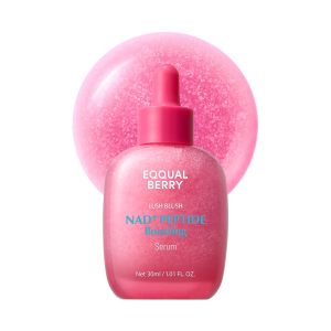EQQUALBERRY NAD+ Peptide Boosting Serum | 14 Peptide Serum for Face, Neck & Body | Niacinamide 2% & Vegan Collagen for Anti-Aging, Firming & Lifting