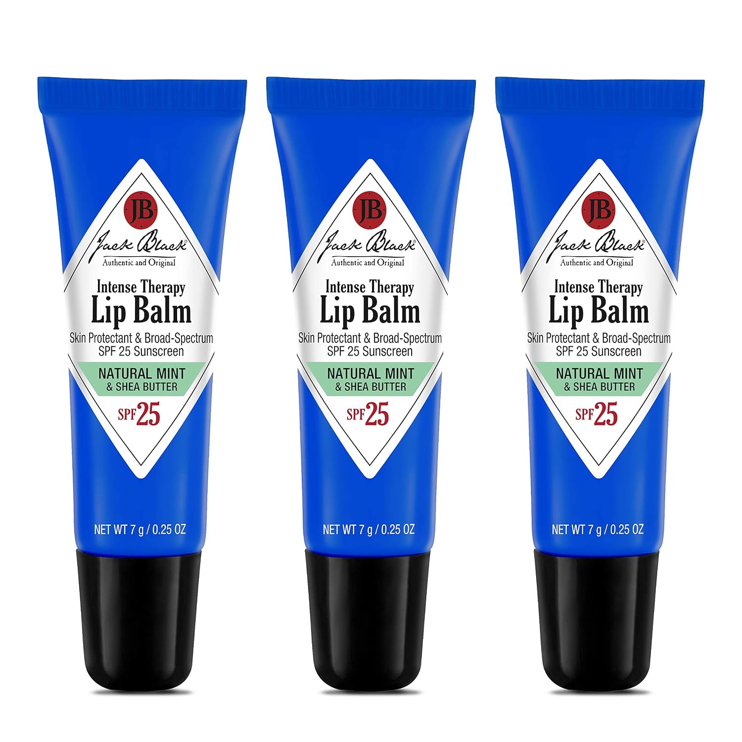 Jack Black Intense Therapy Lip Balm – SPF 25 Sun Protection, Lip Moisturizer Jack Black Intense Therapy Lip Balm – SPF 25 Sun Protection, Lip Moisturizer