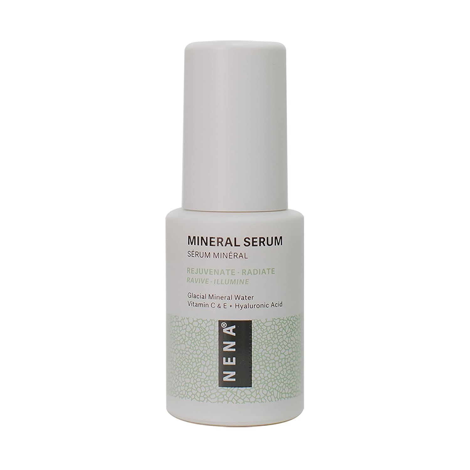 NENA Skincare Mineral Serum - Vitamin C Serum with Hyaluronic Acid - Face Lotion for Deep Hydration, Firmness and Elasticity - All Skin Types - 1 oz NENA Skincare Mineral Serum - Vitamin C Serum with Hyaluronic Acid - Face Lotion for Deep Hydration, Firmness and Elasticity - All Skin Types - 1 oz