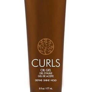 SURFACE Hair Curls Oil Gel – Defines, Adds Shine, and Provides Frizz Free Style Longevity - 6 fl oz