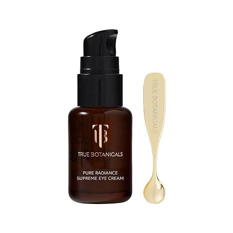 True Botanicals Pure Radiance Supreme Eye Cream – Firming, Brightening Anti-Aging Eye Cream with Hydroxysome Adenosine, Vitamin C & Polyglutamic Acid, 0.5 oz True Botanicals Pure Radiance Supreme Eye Cream – Firming, Brightening Anti-Aging Eye Cream with Hydroxysome Adenosine, Vitamin C & Polyglutamic Acid, 0.5 oz