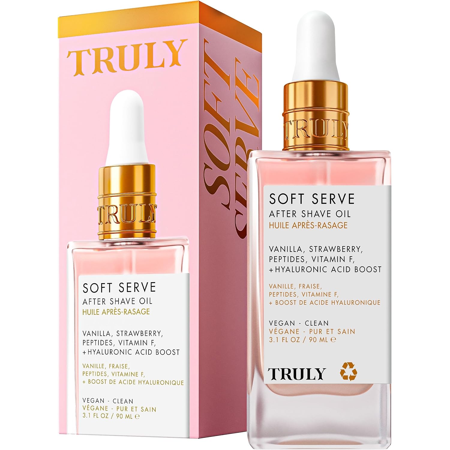 Truly Hyaluronic Acid & Niacinamide Women's Hydrating Post-Shave Oil for Ingrown Hairs Bikini Line, Underarms & Legs Truly Hyaluronic Acid & Niacinamide | Women's Hydrating Post-Shave Oil for Ingrown Hairs | Bikini Line, Underarms & Legs