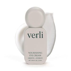 Verli Nourishing Eye Cream with Kakadu Plum & Hibiscus | Botanical Skincare for Fine Lines | Gentle, Hydrating, Deep Moisture for Sensitive Skin | Clean Beauty