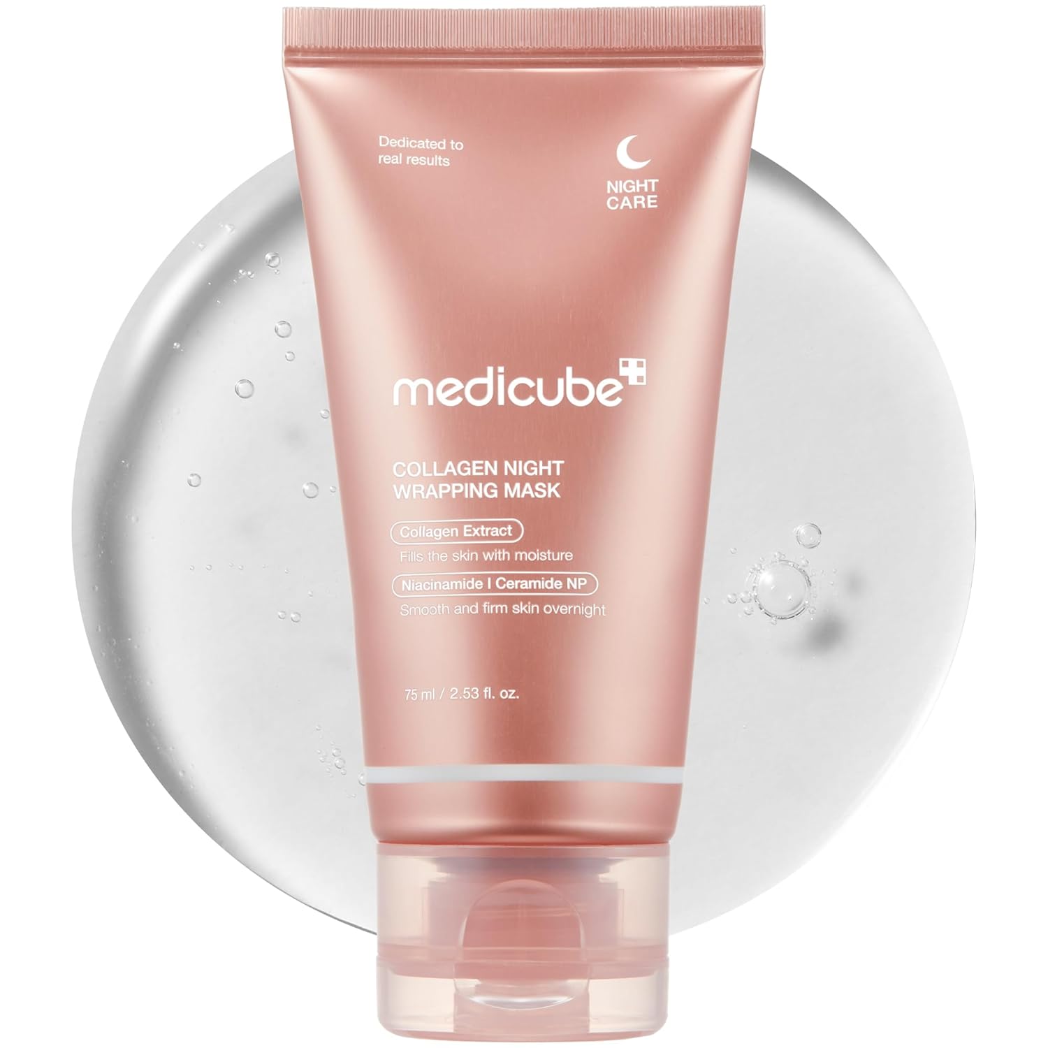 medicube Wrapping Mask Collagen - Overnight Peel Off Facial Mask Elasticity & Hydration Care, Reduces Sagging & Dullness medicube Wrapping Mask Collagen - Overnight Peel Off Facial Mask | Elasticity & Hydration Care, Reduces Sagging & Dullness