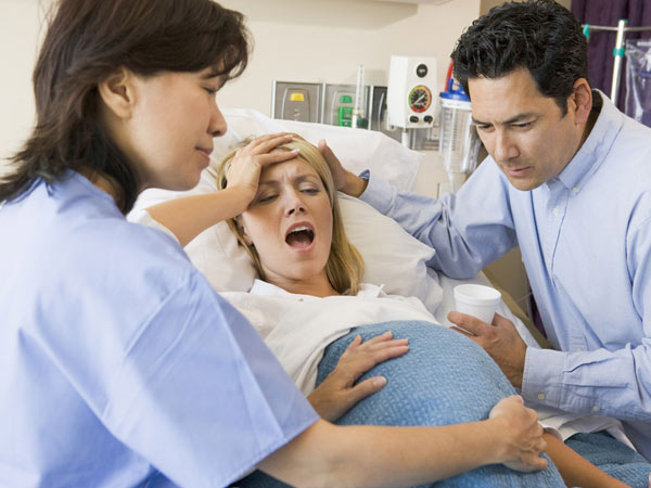 More than 25 percent of women giving birth who test positive for