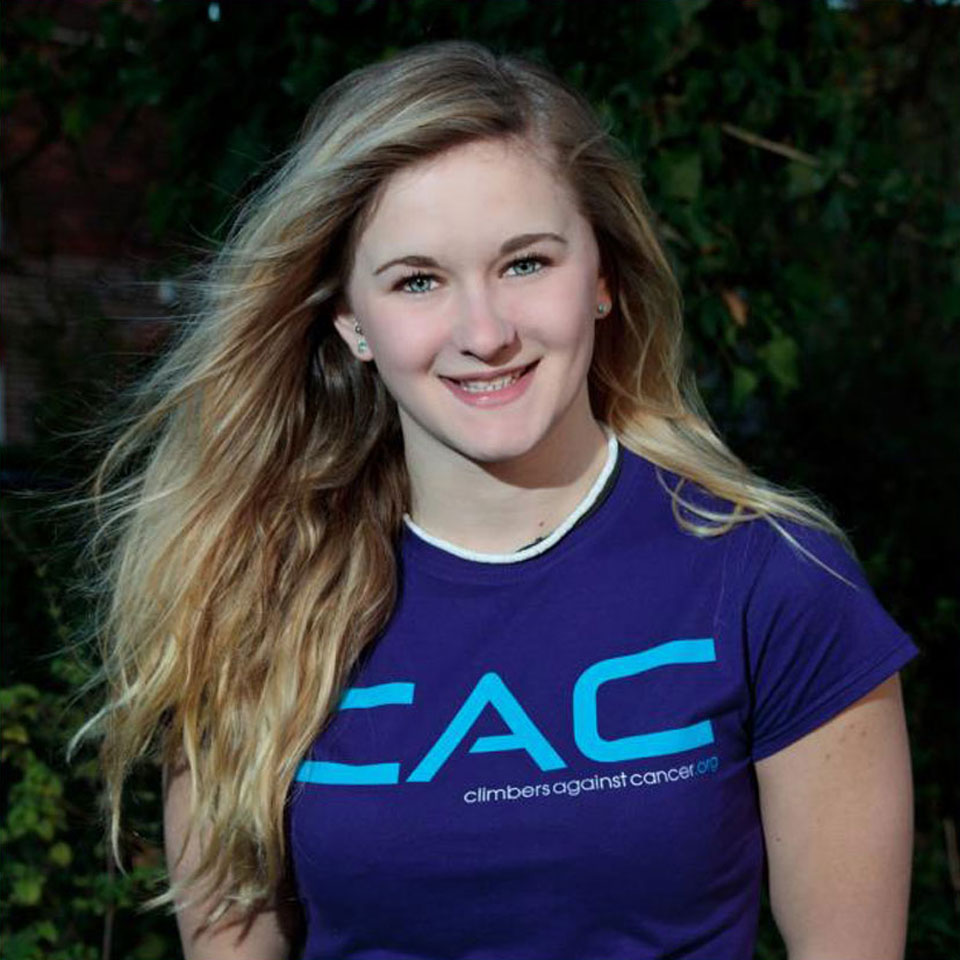 Shauna Coxsey, an accomplished professional rock climber.