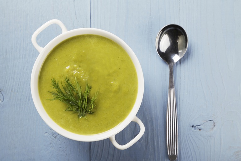 Avocado Zucchini Soup