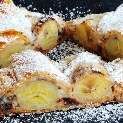 Chocolate Banana Strudel