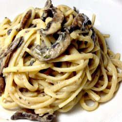 Cremini Mushrooms Linguini