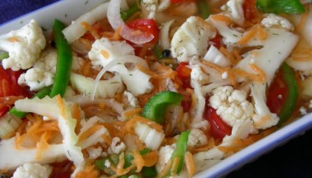 Marinate Vegetables Jardiniere