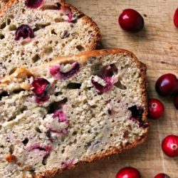 CRANBERRY FLAX PUMPKIN BREAD