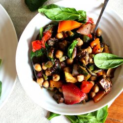 Chickpea Vegetable Salad