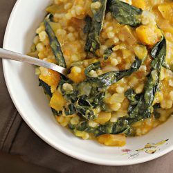 Golden Quick Barley with Sweet Peas And Corn