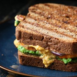 Potato Avocado Sandwich