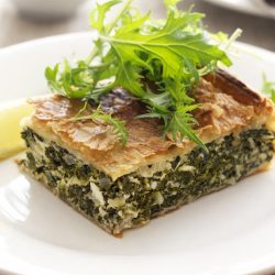 Spinach Cottage Cheese Timbale