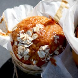 Wheatgerm Honey Raisin Muffins