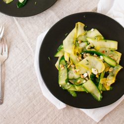 Summer Squash Ribbons