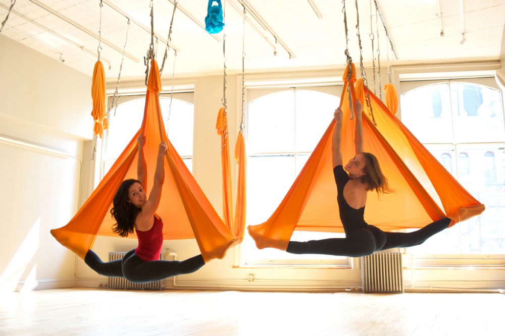 Aerial Yoga An Experiment With Yoga Women Fitness