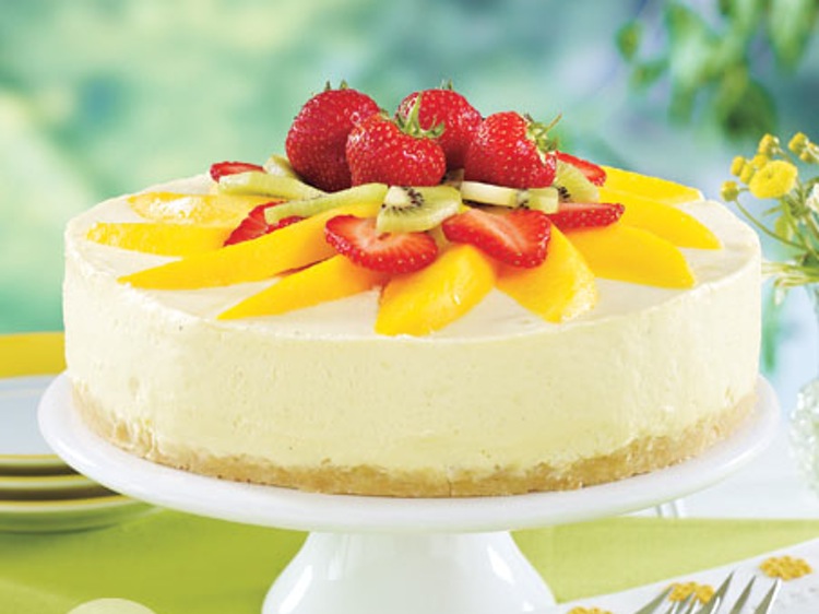 Creamy Mango Cheesecake