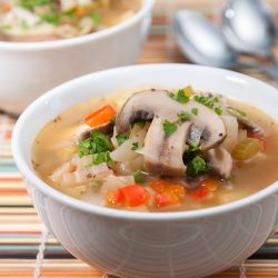 Fennel Mushroom Soup