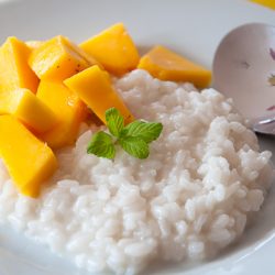 Mango Rice Pudding