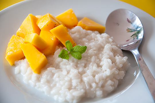 Mango Rice Pudding