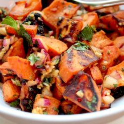 Baked Sweet Potato Salad