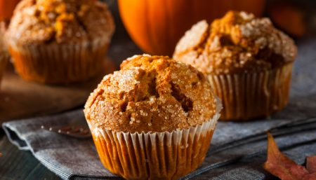pumpkin-orange muffins