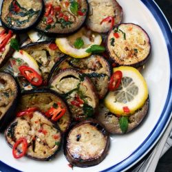 Spiced Aubergine Salad