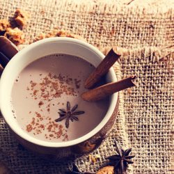 Chai hot chocolate