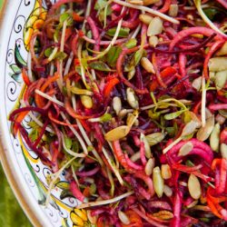 Beet, Carrot Apple Salad
