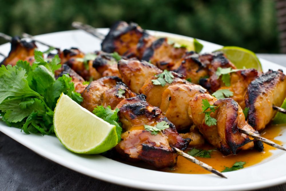 Superbowl Chicken Skewers