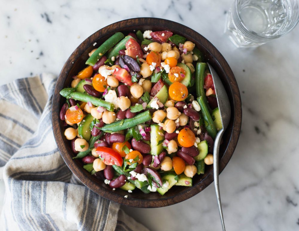 Three-Bean Power Salad