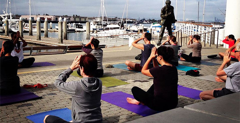 community-based fitness classes