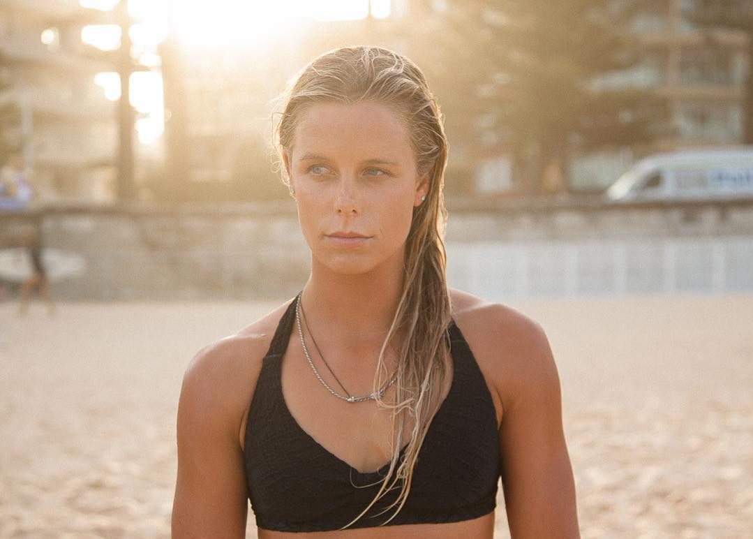 Paige Hareb, professional surfer from New Zealand