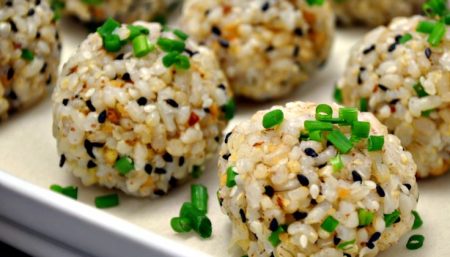 Tasty Herb and Spice Brown Rice Balls