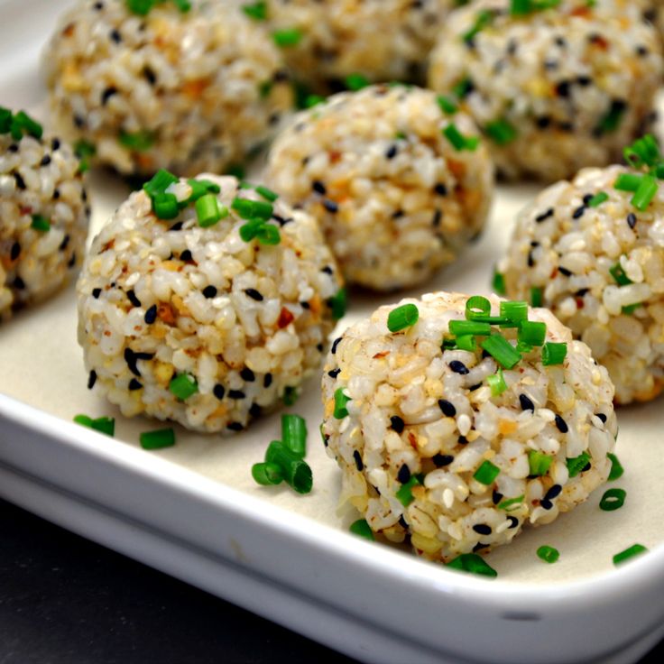 Tasty Herb and Spice Brown Rice Balls