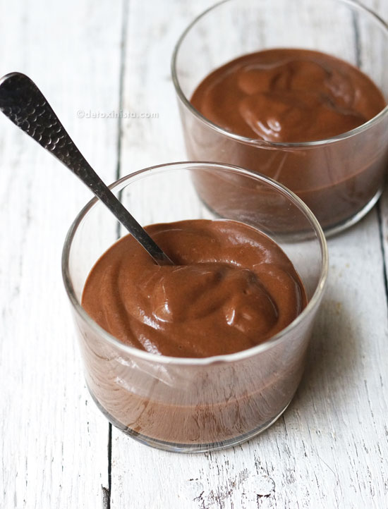 Creamy Chocolate Date Mousse