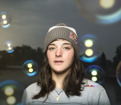 Nouria Newman, french slalom canoeist.