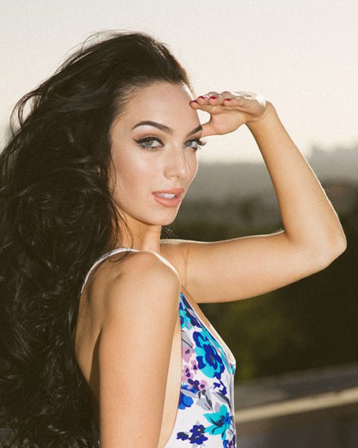 Shahira, Irish model and actress.