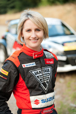 Emma Gilmour, World’s Best Female Rally Driver.