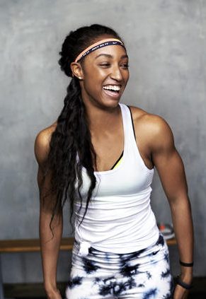 Brianna Rollins American track and field athlete.